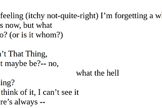 ADHD Poems