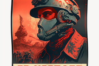 Communist propaganda poster.