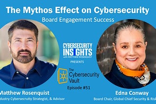 The Mythos Effect on Cybersecurity and Board Engagement