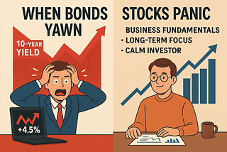 🧠 WHEN BONDS YAWN, STOCKS PANIC – WHY REAL INVESTORS DON’T CHASE EVERY FED WHISPER