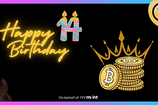 14 CANDLES ON THE BITCOIN CAKE