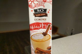 So Delicious Coconut Milk Holiday Nog Review