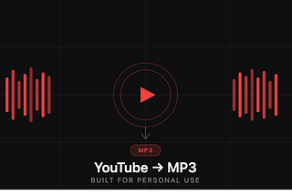 I Built a YouTube MP3 Downloader — Not Because I Had To, But Because I Started Drumming