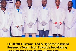 Helix Biogen, an Ogbomoso-based research institute, is working on the first Nigerian-made Covid-19…