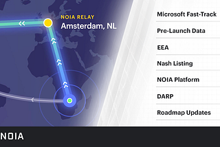 NOIA in November: Microsoft FastTrack, Pre-Launch Data, Nash Exchange and more