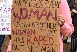 Why don’t men know a rapist?