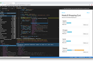 Debugging Node.js applications in Theia