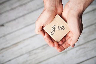 My giving philosophy and how to make giving a habit …