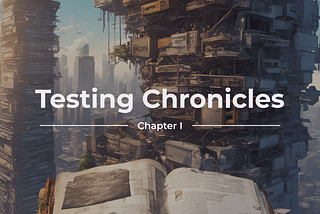 Testing Chronicles. Chapter I.