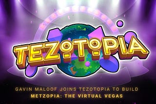 Gavin Maloof Joins Tezotopia To Build Metzopia: The Virtual Vegas