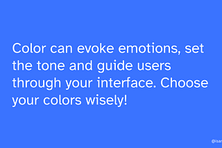 The Bright Side of Color in UI Design