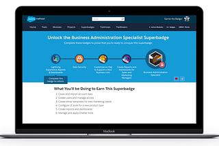 Why the Business Administration Specialist is THE Superbadge for You!
