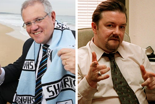 Scott Morrison is David Brent