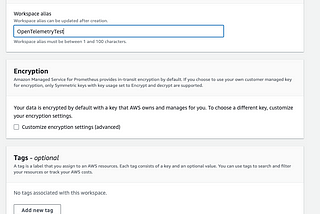 Monitoring System Metrics with OpenTelemetry, AWS Prometheus, and AWS Grafana