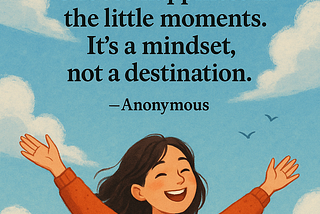 Joy Is in the Journey: Choosing Happiness Now”