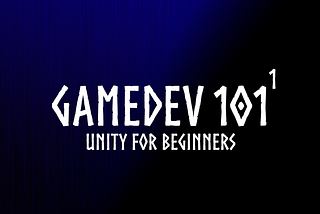 Unity For Beginners