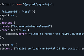 Using TypeScript to Speed Up Development with the PayPal JavaScript SDK
