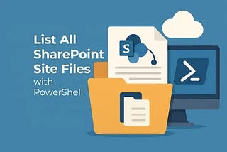 List All SharePoint Site Files with PowerShell
