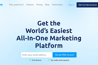 A Complete, Step-by-Step Guide to Making Landing Pages and Websites with Systeme.io for Free