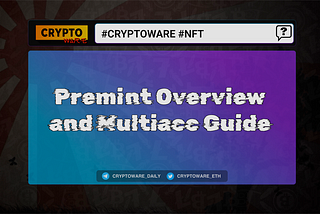 Premint NFT Raffles Overview and Multi-Accounting Guide