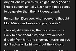 Billions And Billions Swerved