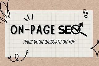 On-Page SEO Is Written