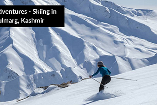 TLT Adventures — Skiing in Gulmarg, Kashmir