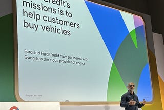 Ford Credit Tech Leaders at Google Next ‘25