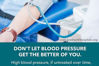 Hypertension tips by experts from prashanth hospitals chennai