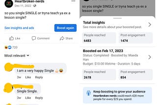 I spent hundreds of dollars boosting Facebook posts for 5 months straight