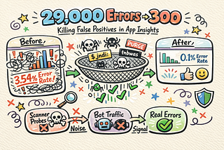 Killing 95% of False NextJS Errors in App Insights