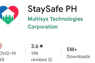 StaySafe Philippines Contact Tracing Platform Vulnerability