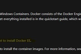 How to Install Docker EE on Windows Server 2016 | Offline