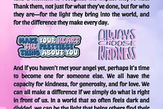 Would You Know If You Met An Angel?