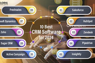 Top 10 CRM Software for 2024