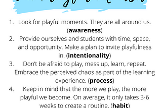 The Power of Play: Five steps for unlocking creativity and joy in our everyday lives