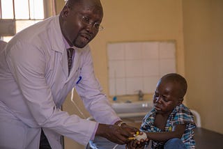 A hopeful day at Juba’s pediatric hospital