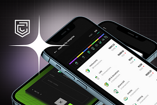 Banner image with an iOS mockup of Interface screens