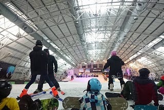 小叮噹全台唯一室內滑雪場首次體驗分享