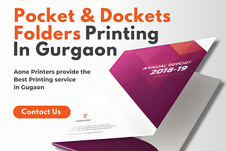 Docket Folder & Pocket Folders Printers in Gurgaon | Aone Printers