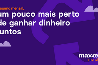 Um pouco mais perto de ganhar dinheiro juntos