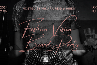Fashion Vision Board! Manifest Your Style Mission Workshop | MIIEN