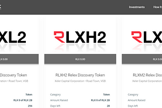 RLXL2, RLXH2, and RLXM2 offerings now live