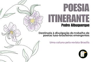 COLUNA POESIA ITINERANTE POR PEDRO ALBUQUERQUE
