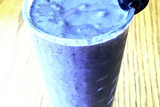 Banana Blueberry Peanut Butter Smoothie — Smoothie