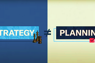 Lo que llamamos “Planificación Estratégica” no tiene nada de “Estrategia”
