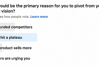 When Should Businesses Pivot?