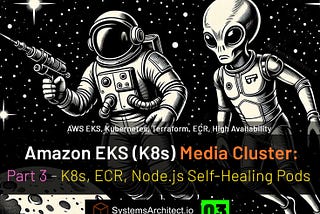 Amazon EKS (K8s) Media Cluster: Part 3— Self-Healing Video Pods