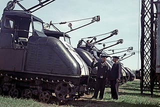 Stalin’s electric tractors