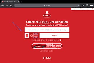 How to Check Japan and UK car History